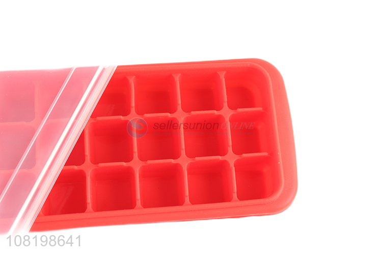 Yiwu wholesale household silicone ice cube mould with top quality