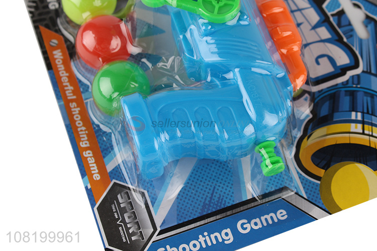 New style wonderful shooting games ping pong gun toys for kids