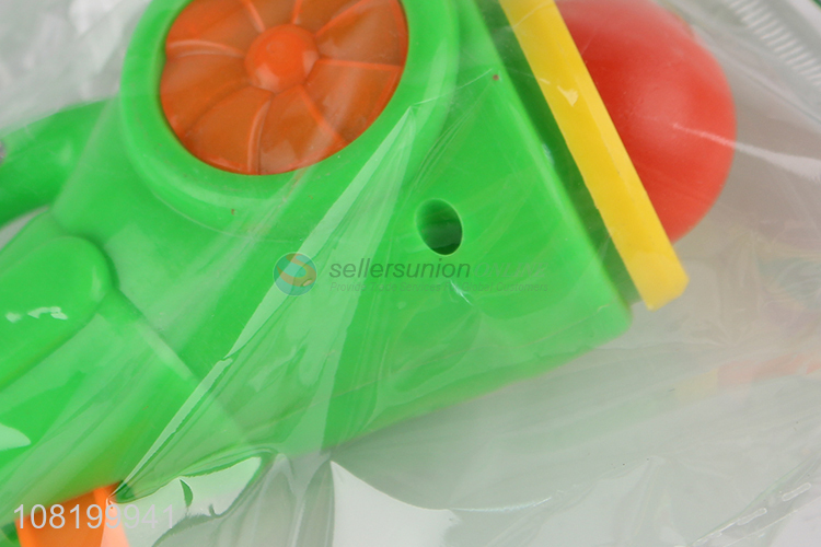 Yiwu wholesale plastic ball bullet kids ping pong gun toys