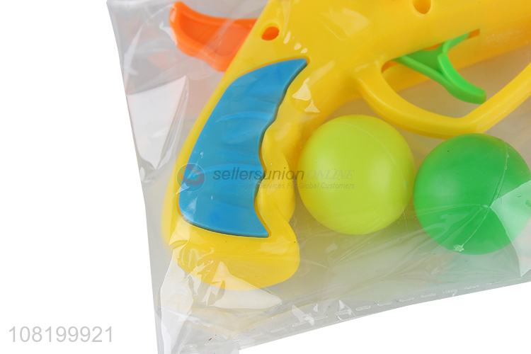 Online wholesale children gifts ping pong gun toys shooting games