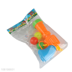 New products safety plastic ping pong gun toys for children