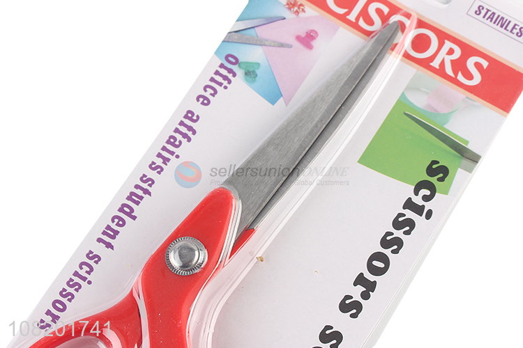 Factory wholesale stainless steel office school paper scissors