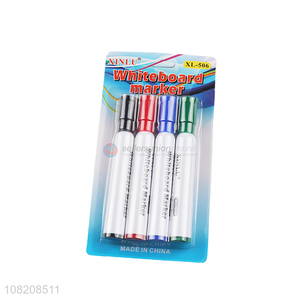 Wholesale 4 colors dry erase markers whiteboard markers for office