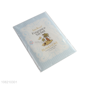Wholesale price fragrance sachet with hanging hook