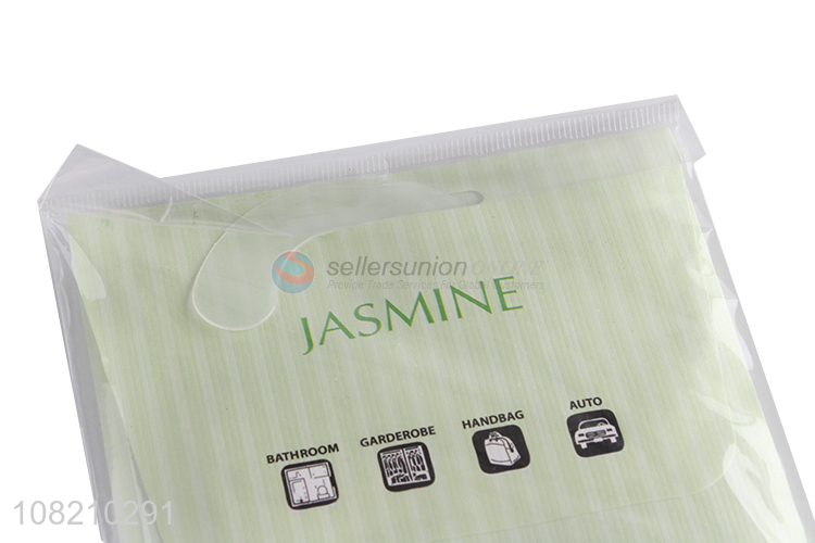 Hot selling natural jasmine fragrance sachet deodorants