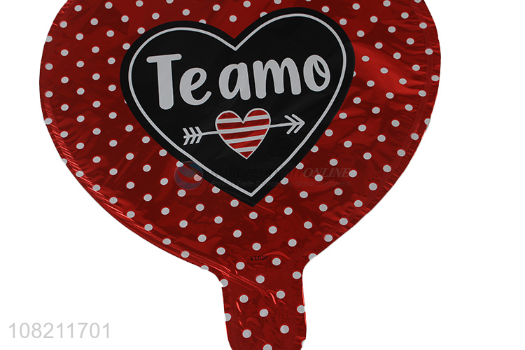 Fashion Heart Shape Foil Balloon For Party Decoration