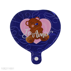 Cartoon Bear Pattern Decorative Balloon Cheap Foil Balloon