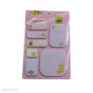 New arrival girls sticky notes students post-it notes
