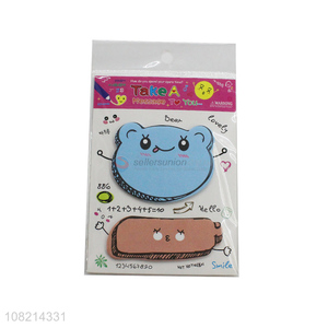 Wholesale cute cartoon sticky notes for girls stationery