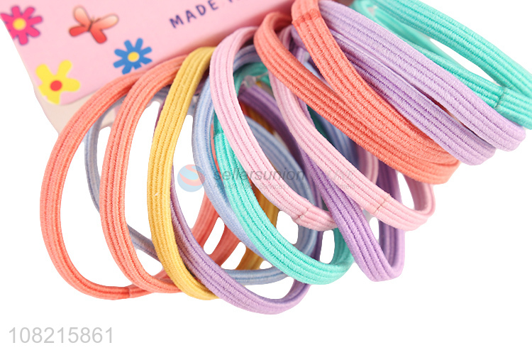 Best Sale 16 Pieces Elastic Hair Ring Colorful Hair Tie