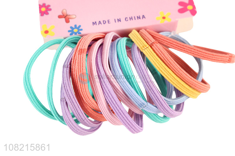 Best Sale 16 Pieces Elastic Hair Ring Colorful Hair Tie