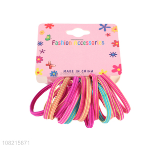 Wholesale 16 Pieces Hair Rope Elastic Hair Ring For Girls