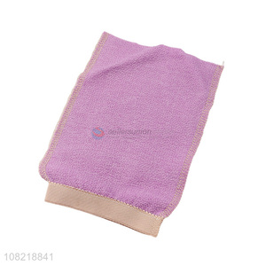 Hot selling soft massage cleaning exfoliating bath gloves