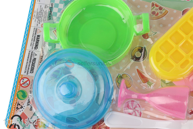Hot items colourful plastic pretend play kitchen toys for sale
