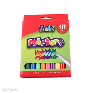 Hot selling 10 color scented markers for children