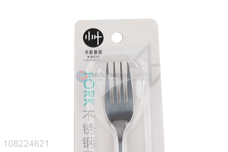 Hot selling food grade stainless steel dining forks metal cutlery
