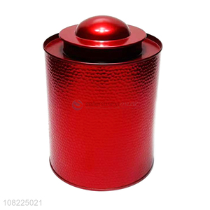 Popular Metal Packing Box Fashion Tea Canister Tin Can