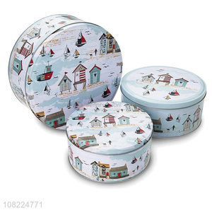 Top Quality Round Tin Can Best Tea Containers Gift Box