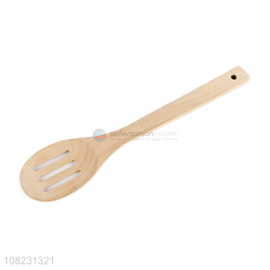 New Products Wooden Slotted Spoon Salad Mixing Spoon