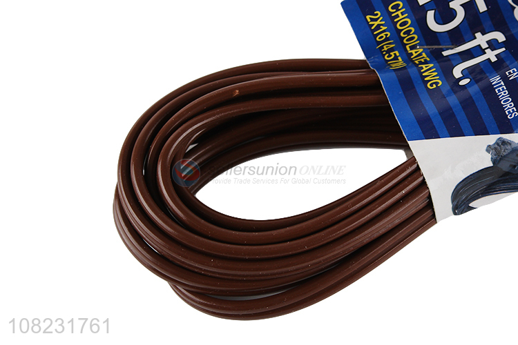 Hot selling electrical power extension cord 15feet 4.57m