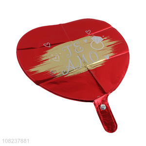 Custom Heart Shape Decorative Foil Balloon For Party
