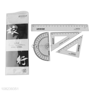 Custom Professional Geometry Ruler Set Student Ruler Set