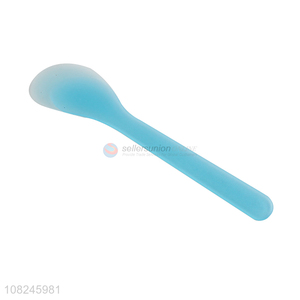Top selling blue cosmetic spatula plastic mask spoon wholesale