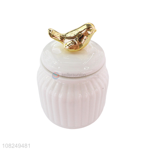 Yiwu wholesale ceramic candy jar jewelry storage box