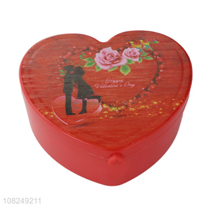 Factory supply plastic gifts set fake flower for Valentine's Day
