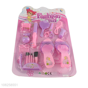 Best quality plastic non-toxic girls pretend play beauty toys