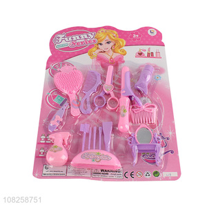Best price plastic girls fashion jewelry toys plastic beauty toys