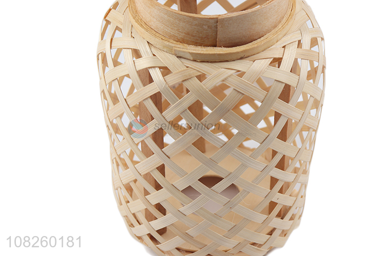 Wholesale handmade bamboo pendant lighting lamp shade for decoration