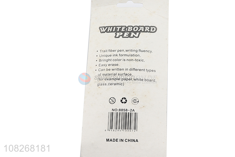 Hot Sale 2 Whiteboard Marker With Board Eraser Set