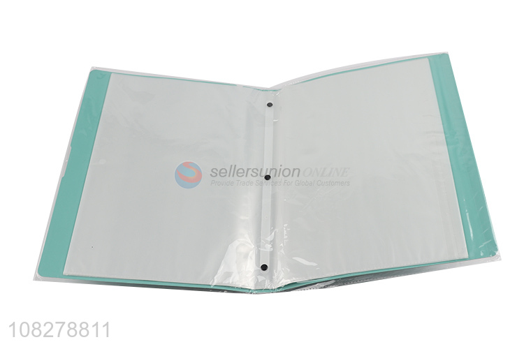New products plastic file folders with storage bag office stationery
