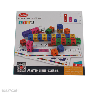 Wholesale creative toys educational mathlink cubes toys