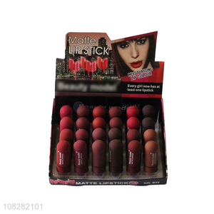 Good price high pigmented matte lipstick moisturising lipstick