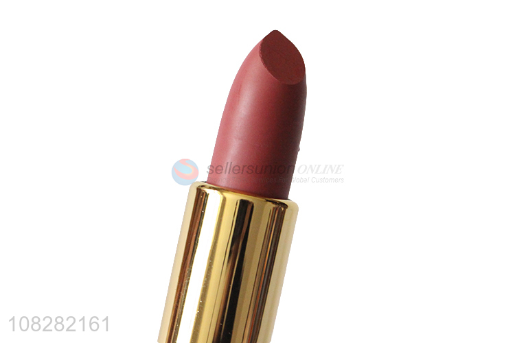 Recent design lip makeup matte lipstick cosmetic vegan lipstick