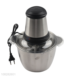 High quality stainless steel electric meat grinder food processor 3L