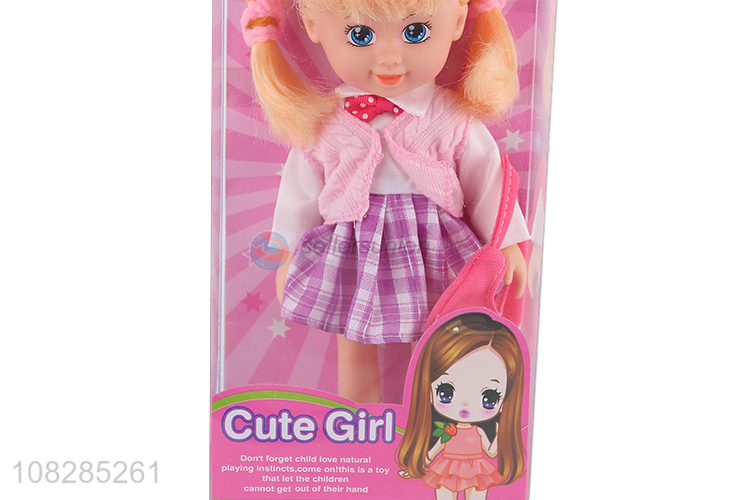 Wholesale from china cute baby dolls toys with pvc box