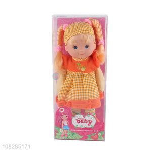 Yiwu market fashion doll fruit baby doll toys for children