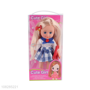 Low price cute girls funny doll toys with top quality