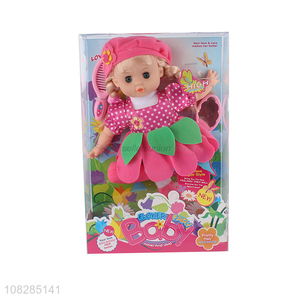 Wholesale from china baby pretty dolls set toys with comb and mirror