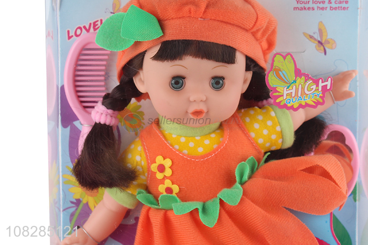 Factory price cute design baby doll set toys for gifts