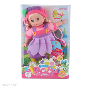 High quality novel girls gifts soft doll set toys wholesale