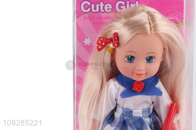 Low price cute girls funny doll toys with top quality