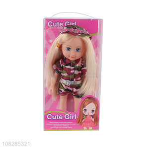 Factory wholesale fashion soft baby doll toys with cheap price