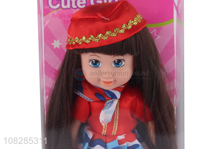 Hot selling soft cute girls baby dolls toys wholesale