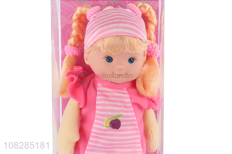 China wholesale pretty fruit series baby doll toys