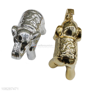 Online wholesale ceramic elephant figurines home decor statues