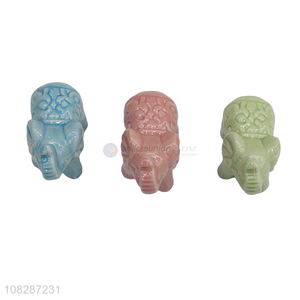 Good price ceramic elephant figurines ceramic animal craft decor